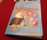 Handbook and coin album 50 state quarters from the Collector Kids Guide (2) Sacagawea 1979, 2000, (5