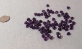 Amethyst Trillion Cabochon 6.00mm 1.02cts average