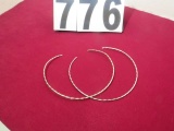 white brass neck wire