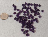 Amethyst Trillion Cabochon 6.00mm 1.09cts average