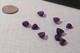 Amethyst Trillion Cabochon 7.00mm 1.59cts average