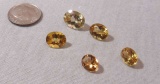 Beryl Golden yellow Oval Assorted sizes