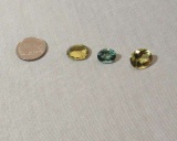 Beryl Olive green Oval Cushion 13mm x 11mm 11.14cts