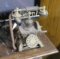 replica vintage telephone fitted for modern push button phone