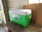 green 48 qt Igloo chest type cooler excellent condition