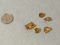 Citrine Golden yellow Assorted shapes Faceted