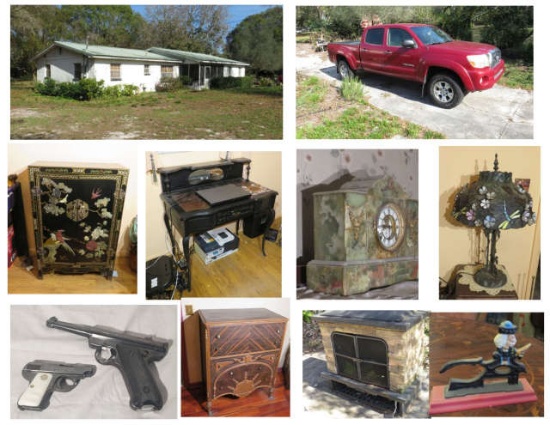 Estate Antiques, Toyota Tacoma, Firearms