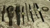 collection of 8 wrist watches