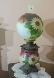 double globe lamp