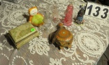 group of small collectibles