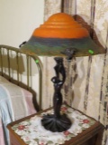 Tiffany style table lamp