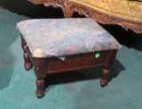 cushion top foot stool 14