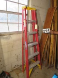 6' Werner fiberglass step ladder