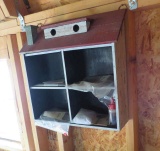 small house cutaway what not shelf unit