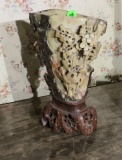 carved marble or jade vase 10