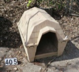 plastic dog house