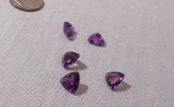 Amethyst Trillion Faceted 9.00mm