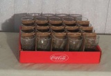case of 20 coke glasses