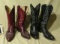 pair Justin 8 1/2 d boots, Ranchero 8 1/2 d boots