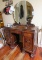 antique dresser round mirror 49