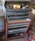 tool cabinet and chest with old tools