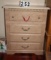 Dresser 36 in. wide, 45 in. tall, 4 drawers