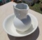 Sprague bone china pitcher and wash bowl