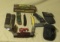 collection of straight razors, hiking clip knives, Stellar camping knife