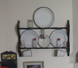 enamelware display