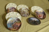 eagle plates, stonewall Jackson plate,