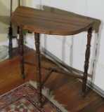 small spindle leg side table 22