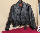 Hot Stop women's leather jacket size medium