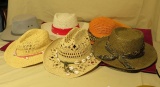 group of women's hats size large