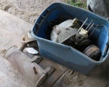 Old Harley Davidson golf cart air cooled engine  disassembled