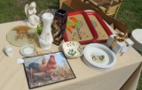 mixed trays and vases