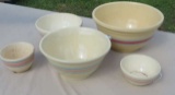McCoy mixing bowls