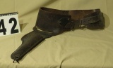 vintage leather 6 gun holster
