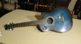 Playmate guitar with stand