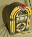 Crosley juke box radio with cassette player works