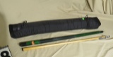 Budweiser pool cue and case