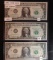 1969  $1  UNC  STAR NOTES       3 star note bills in consecutive number order  HARD TO FIND  in UNC