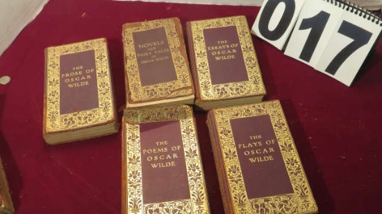 (1) The Plays of Oscar Wilde (2) The Prose of Oscar Wilde (3) The Poems of Oscar Wilde (4) The Essay