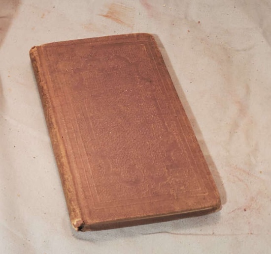Letters of John Quincy Adams" to my son about the bible and its teachings published 1848 binding in