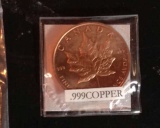 CANADA    design  Copper Coin     999 Pure copper