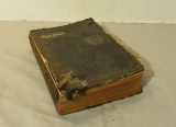 Illustrated self pronouncing Holy Bible with old and new testament published in late 1800's front co