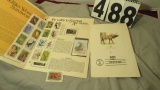 1981 Wildlife Conservation Stamp Album with wildlife stamps