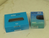 New Amazon echo dot and Alexa auto in unopened boxes