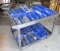 warehouse cart with mixed fasteners