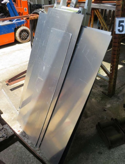 20" x 48" x 18" aluminum sheets