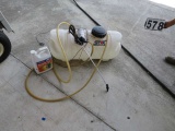 herbicide  tank and pump 14sgal tank